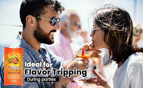 Miniatura 4 de MiralandBerry Miracle Fruit Tablets tabletas Miracle Berry 10 unidades convierte los alimentos agrios en dulces