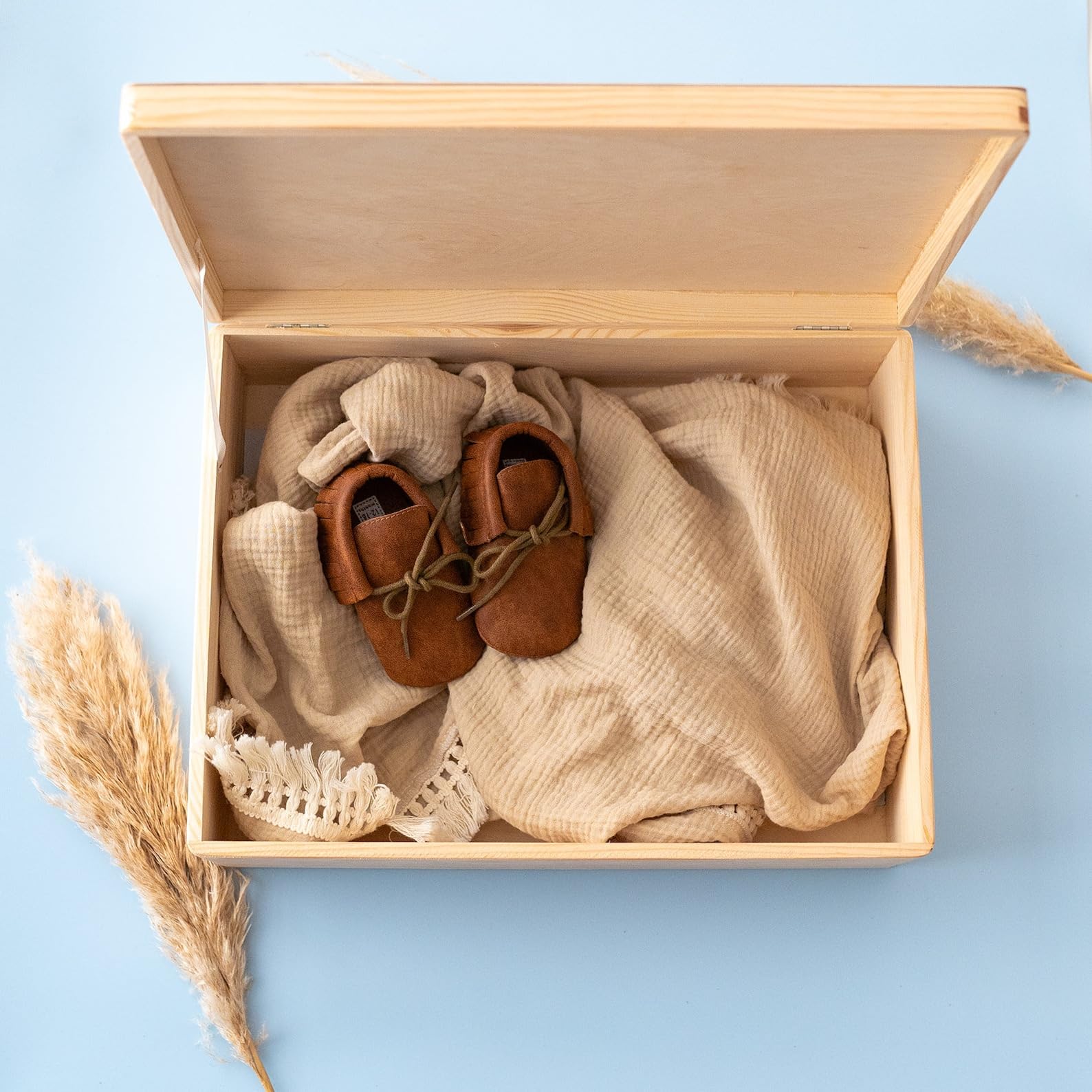 Bärenfreunde Erinnerungsbox Geburt Baby, personalisierte Erinnerungskiste