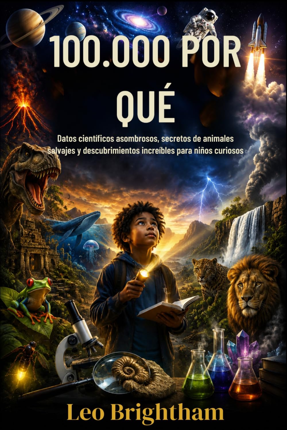 100.000 POR QUÉ: Datos científicos asombrosos, secretos de animales salvajes y descubrimientos increíbles para niños curiosos