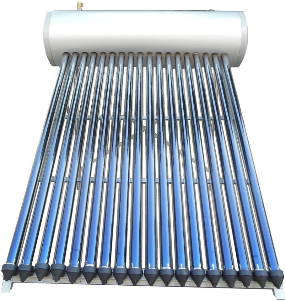 Blueclean 30 Tube Integrative Pressurized Solar Water Heater Stainless Steel Frame Evacuated Vacuum Tubes