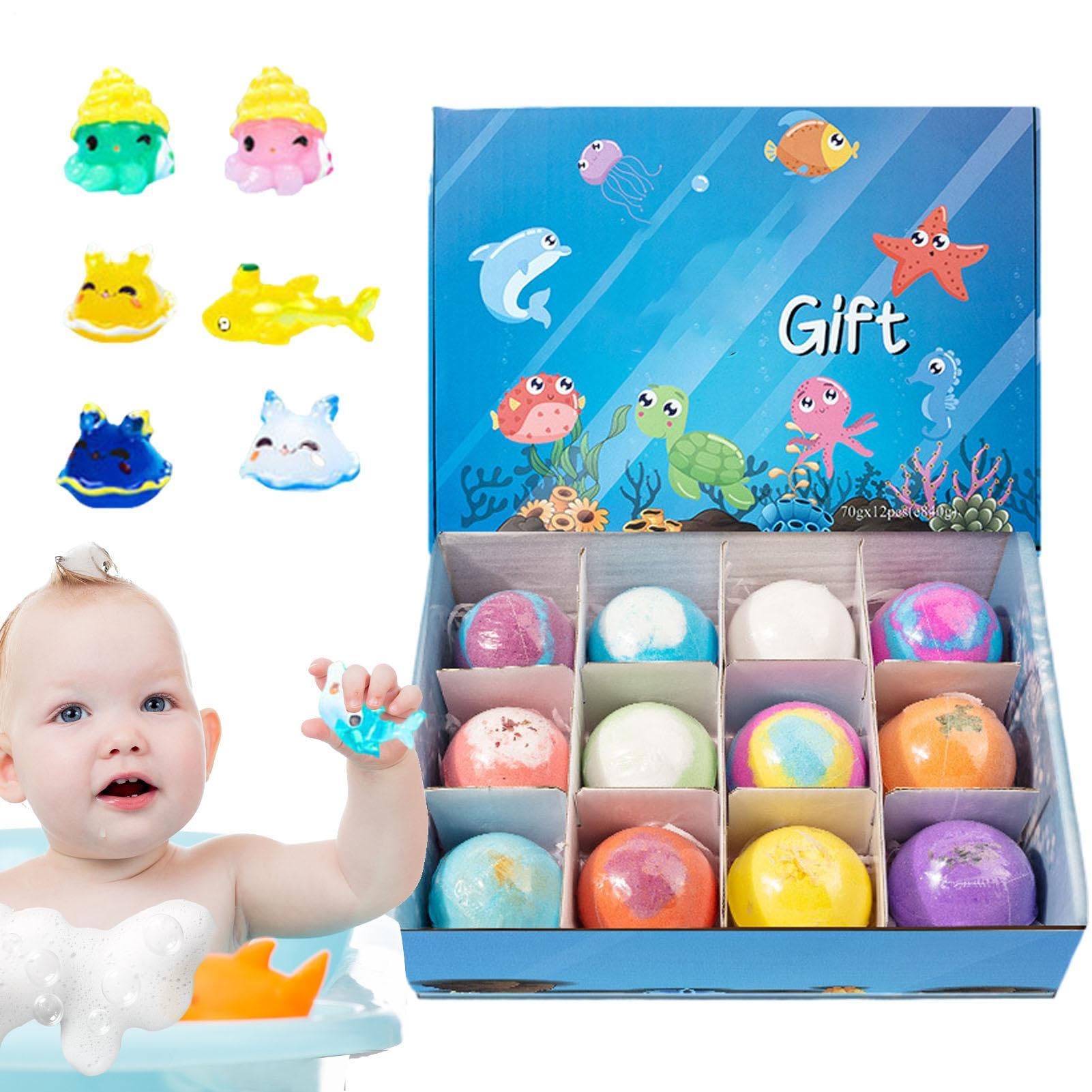 Bola De Baño Con Juguetes | Piezas De Relleno De Medias Naturales Para Remo