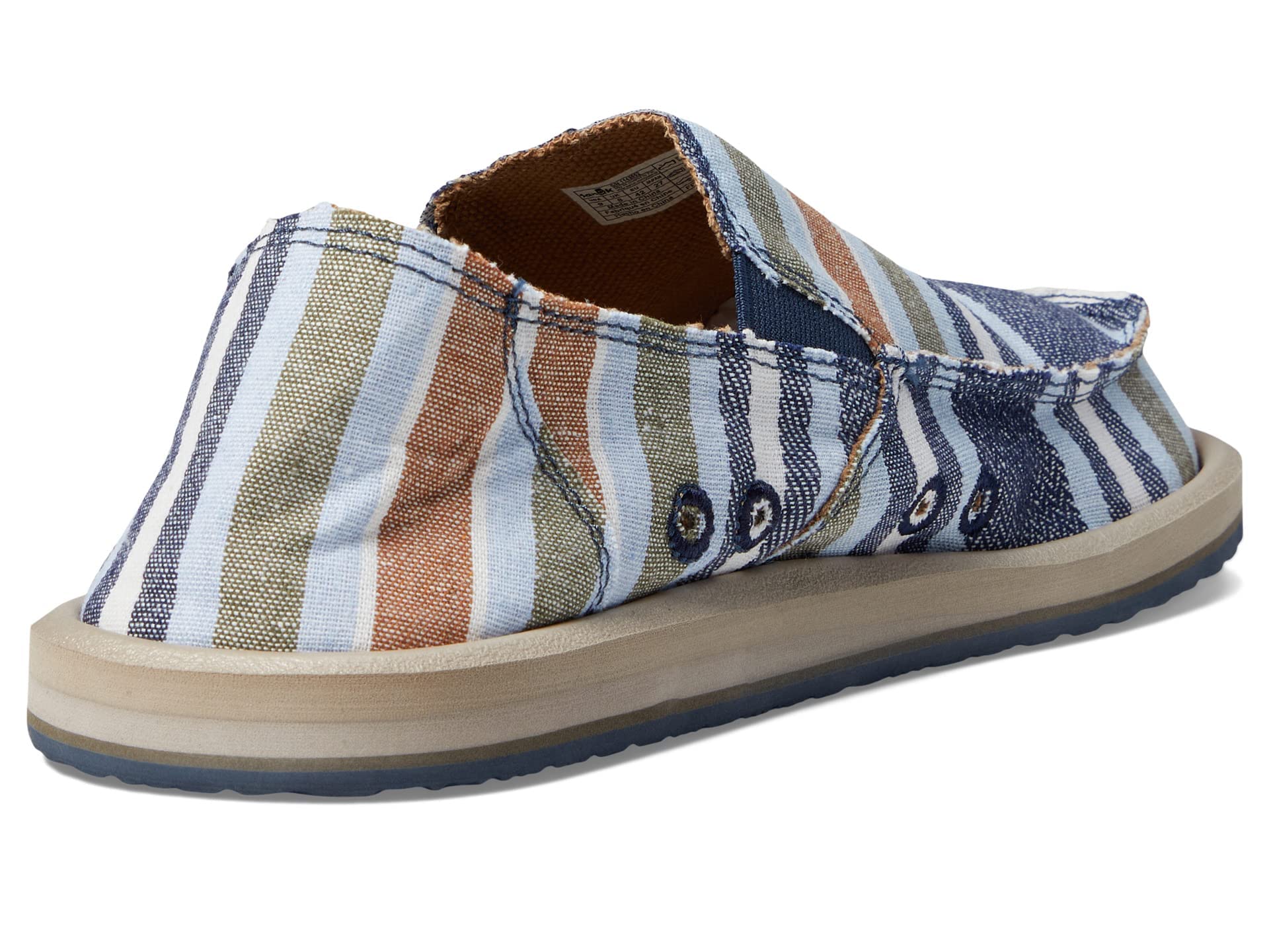 Sanuk Men\'s Sidewalk Rug Surfer Tribal Shoe Multicolor Pattern Size 10 Sanuk Sidewalk Surfer ST Donavon Shoes Mens | Christy Sports main image 2