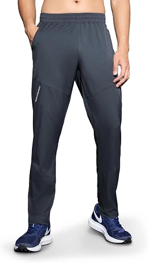 TECHNOSPORT Men's Regular Fit Track Pant with SPF50+, Quick Dry Properties for Running, Gym, Sports and Regular Use
