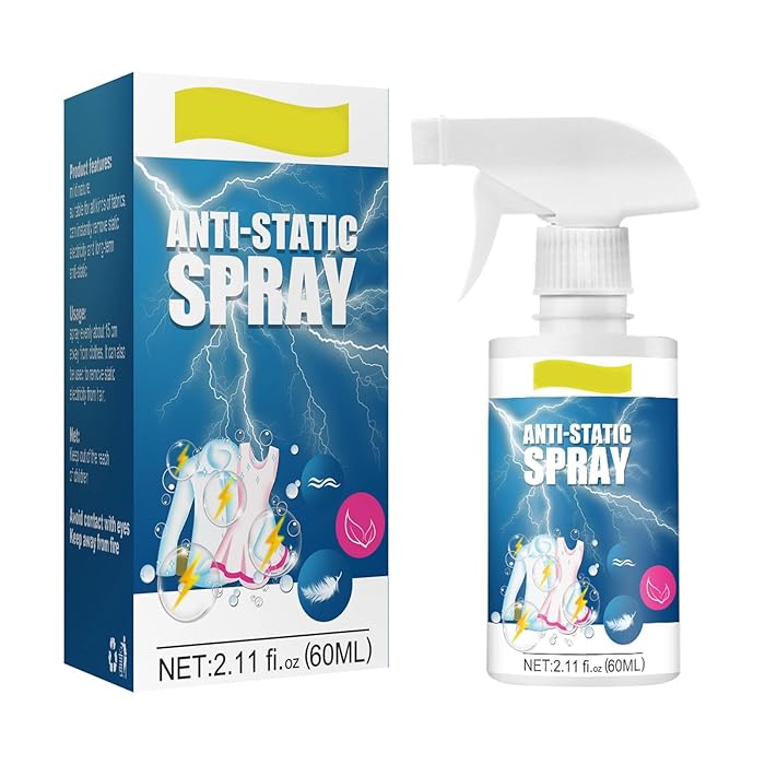Buy Ksruee 60ML Static Guard Spray, AntiStatic Spray, Static Cling