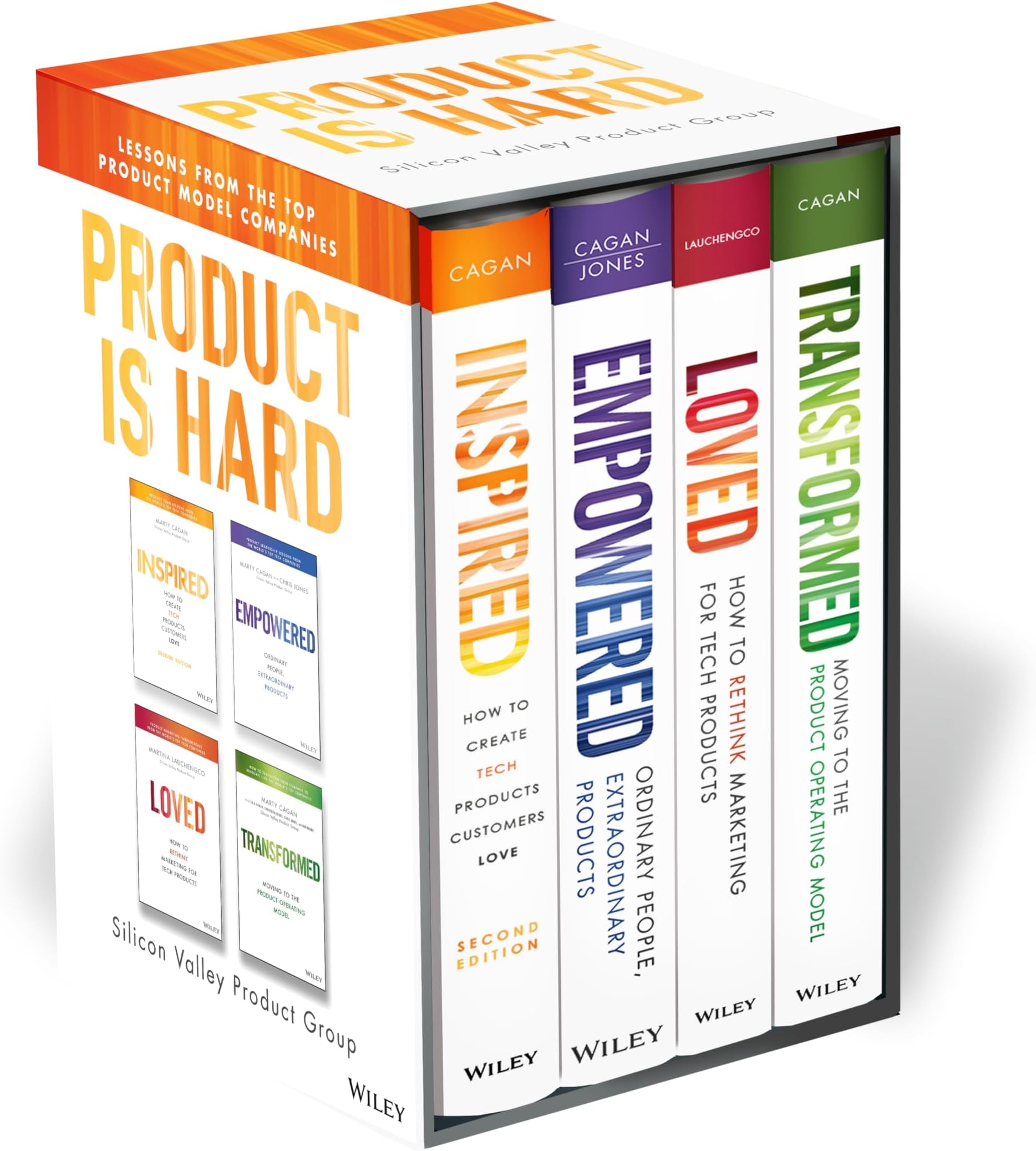 Product is Hard SVPG Box Set: Includes INSPIRED, EMPOWERED, LOVED, and TRANSFORMED