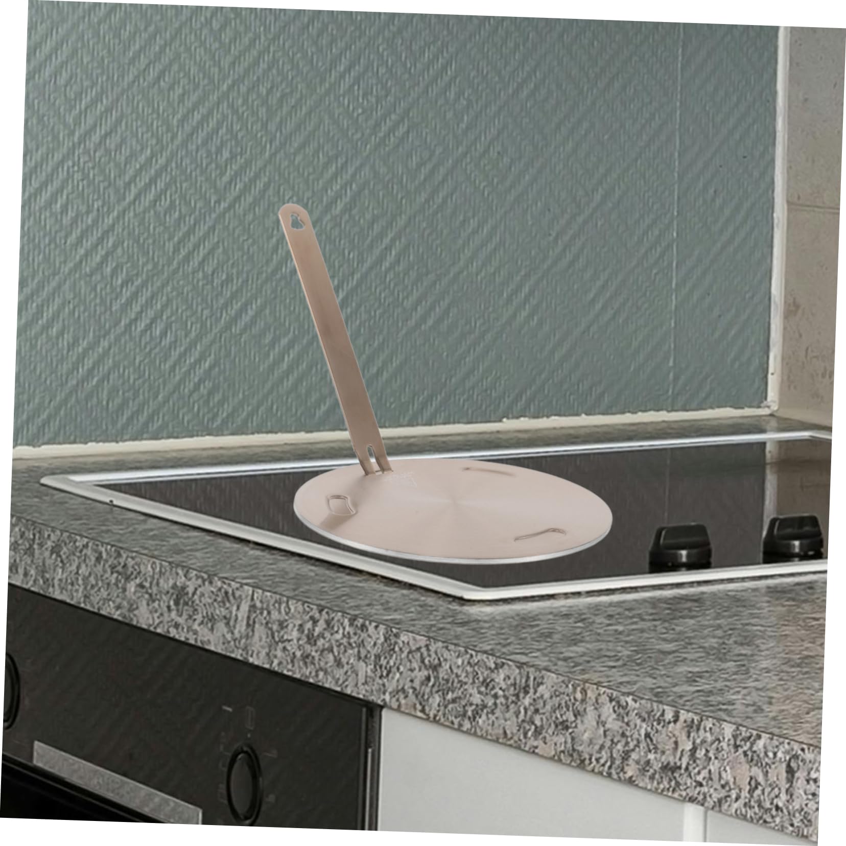 GLEAVI Placa Difusora de Calor Ahorro Difusión Uniforme de Acero Inoxidable para Estufa de Gas para Cocinar Olla y Leche
