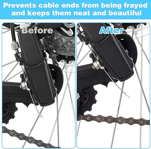 Miniatura 4 de 14 piezas de repuesto para rodillo de accionamiento de cable de freno, piezas de cable de freno para caminantes con kit de cable de freno de 45