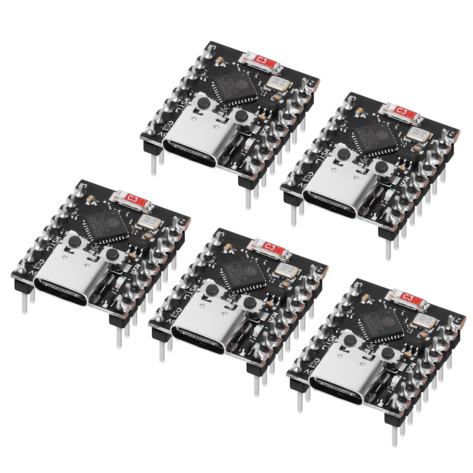 12V To 5V Step Down 10PCS DC-DC Buck Converter Module - 6-24V To 5V 3A ...