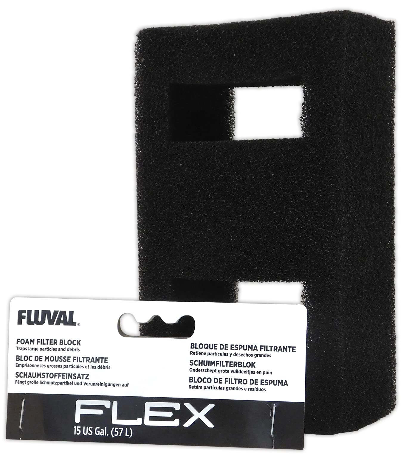 Fluval Flex Black Foam Filter Insert