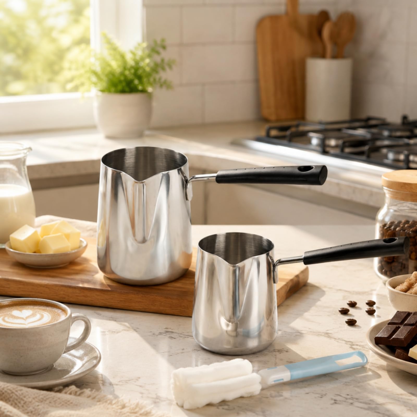 Dicunoy Butter Warmers - Coffee & Sauce Pots -6