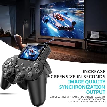 Portable Handheld Gamepad Console, 3.0 Screen, Ergonomic Design, Long Battery Life, Retro Video Game Player, Preloaded Games