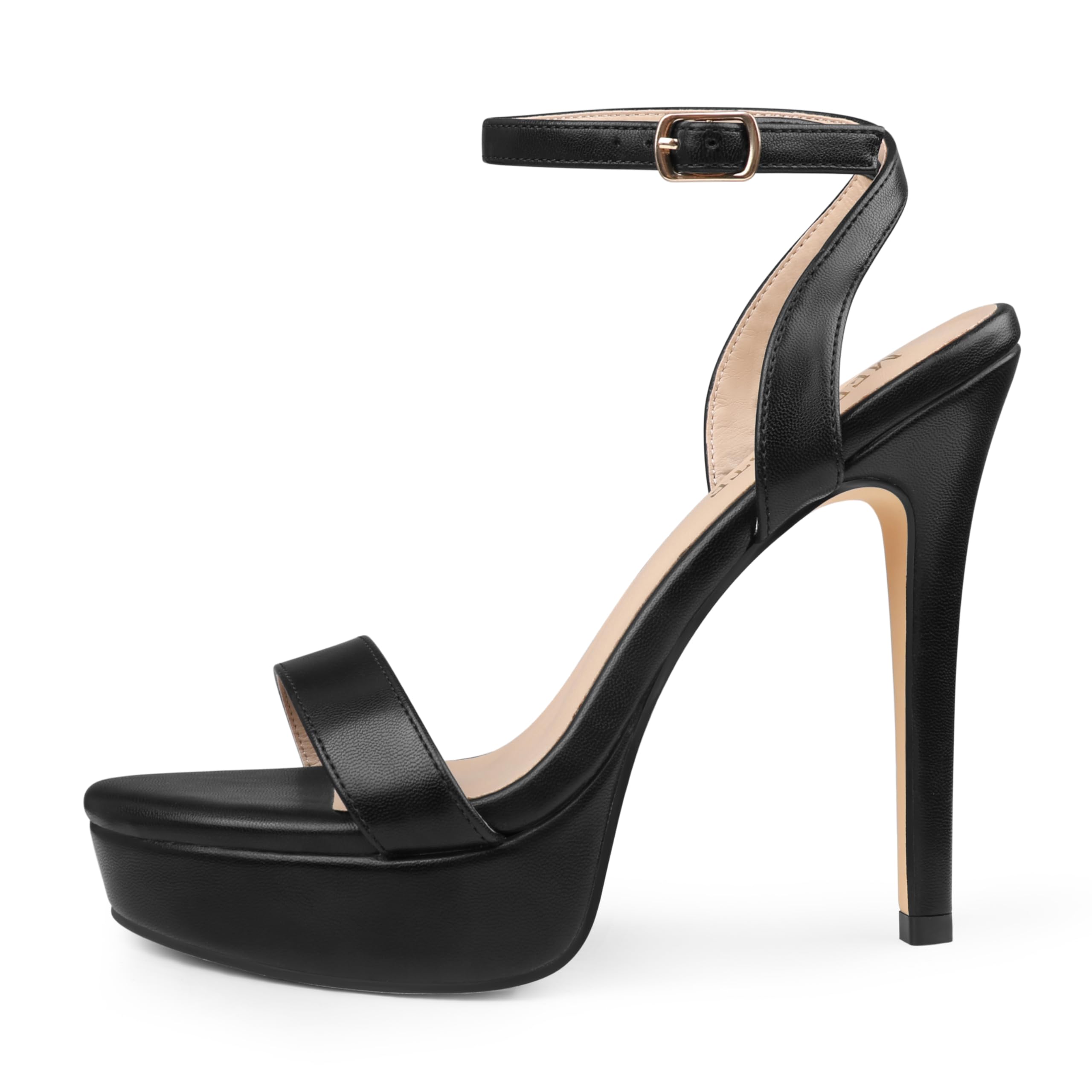 MERUMOTE Women's Open Toe Stiletto High Heels | Platform Stiletto Sandals, Platform Sanda…