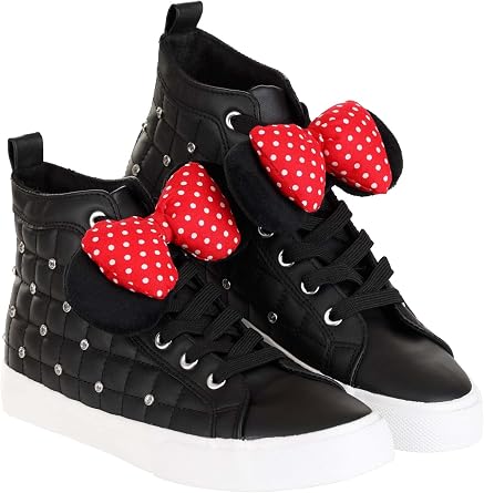 Minnie Mouse Womens High-Top Shoes