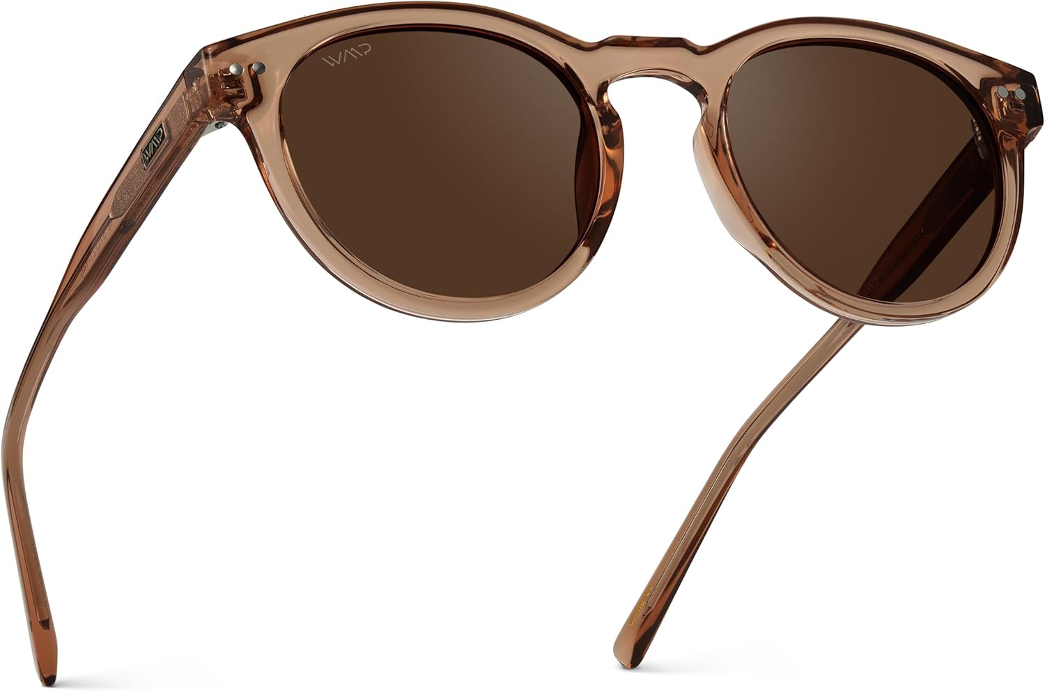 WearMe Pro Polarized Classic Round Retro Women's Sunglasses