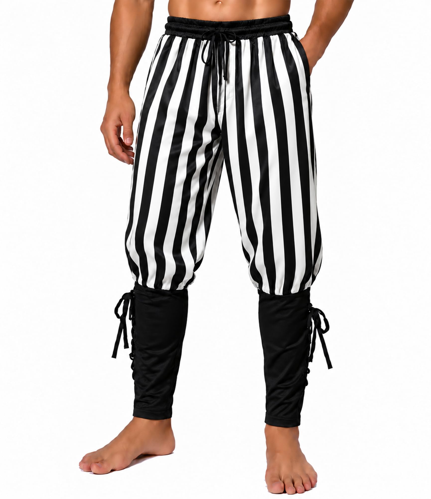 Men's Medieval Renaissance Pirate Pants Viking Ren Faire Costume