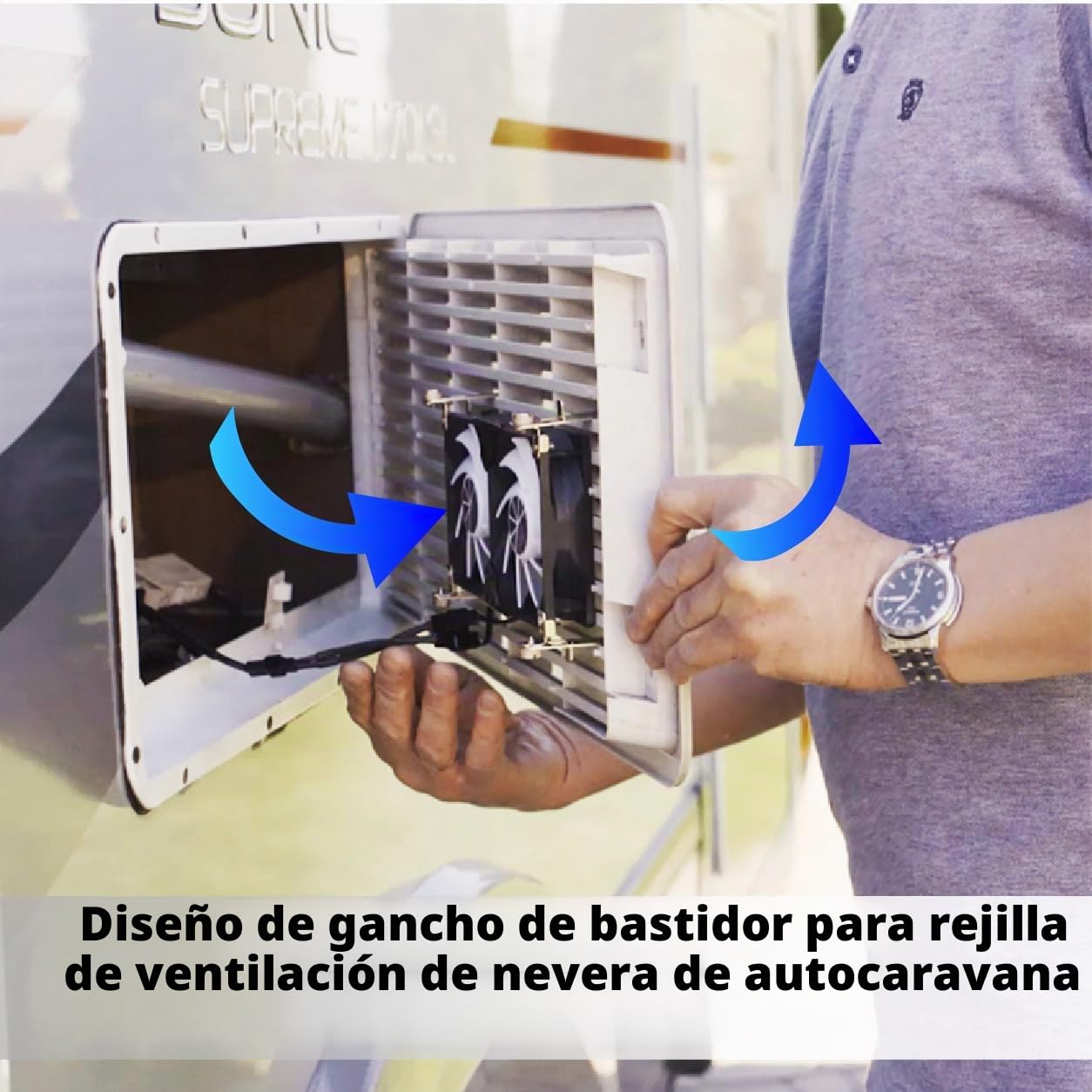 TITAN-Ventilador Doble para frigorífico (140mm(V2+))