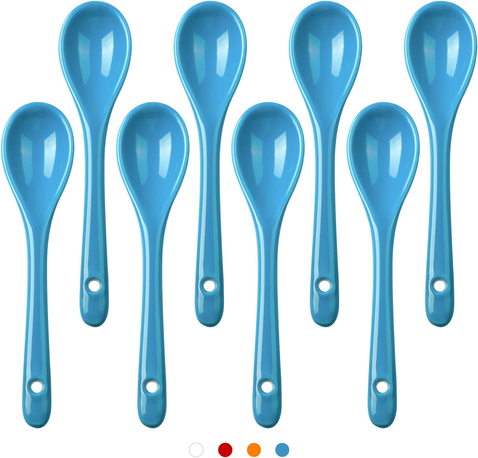 Small Coffee Spoons Ceramic Espresso Spoons set of 6