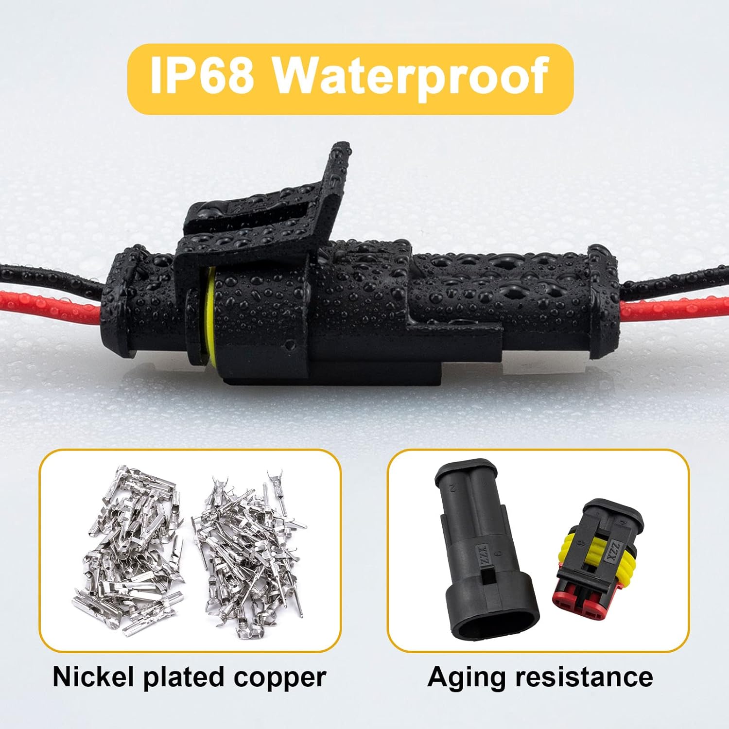 352Pcs Waterproof Car Electrical Connector Terminals Automotive 352 Pcs - View #5