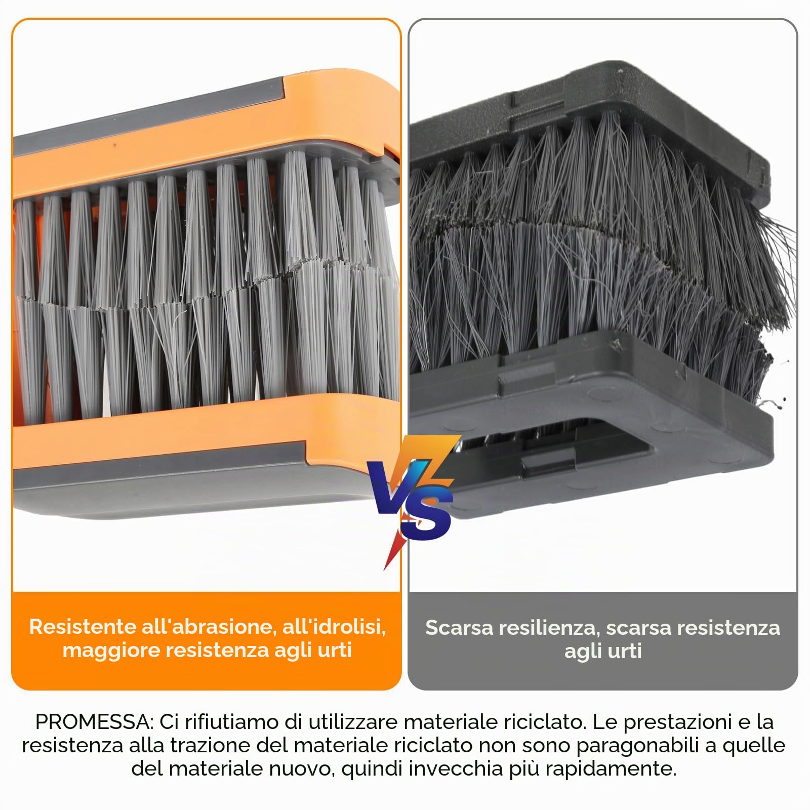Raffstore, spazzola di pulizia per lamelle C o Z, pinza per pulizia lamelle tende esterne, persiane