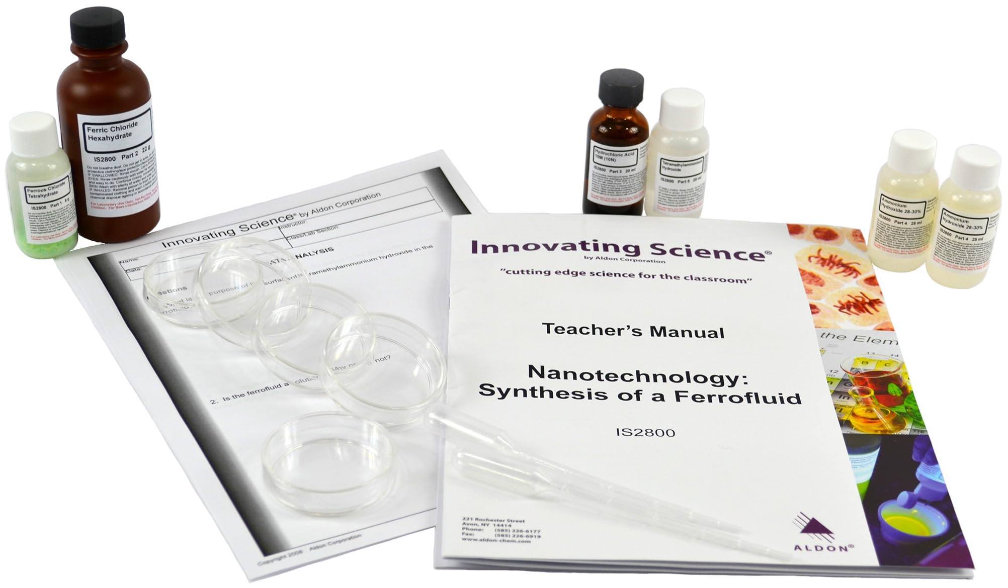 Nanotechnology: Synthesis of a Ferrofluid