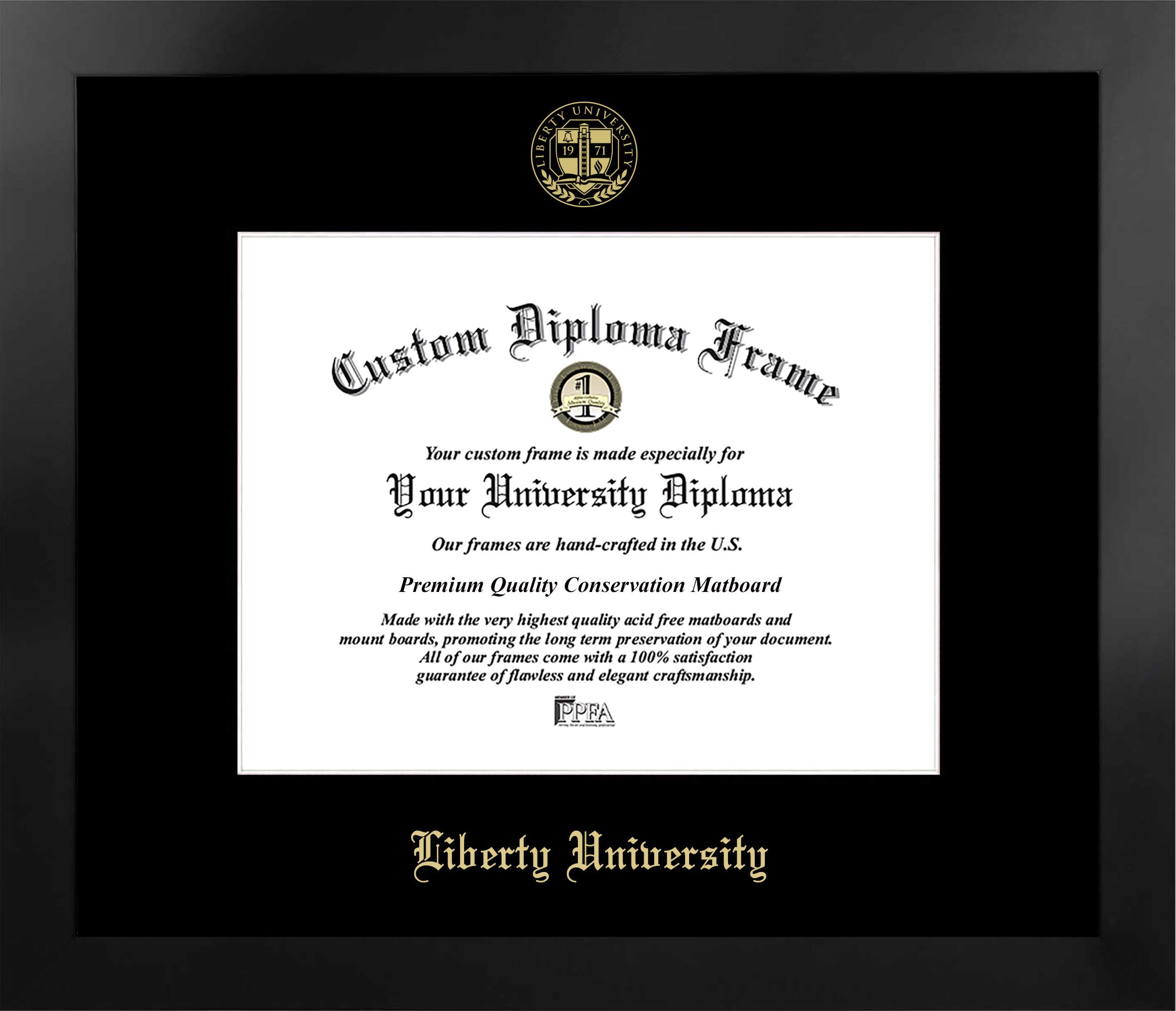 Campus Images NCAA Liberty Flames Unisex Manhattan Black, Black, One Size