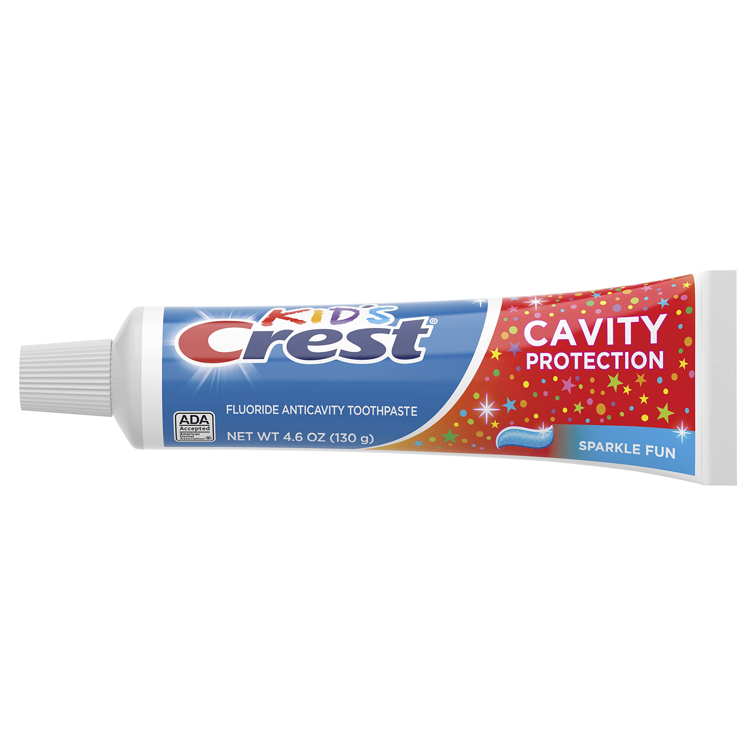 Kids Cavity Protection Toothpaste, Sparkle Fun Flavor, 4.6 oz Triple Pack view 9