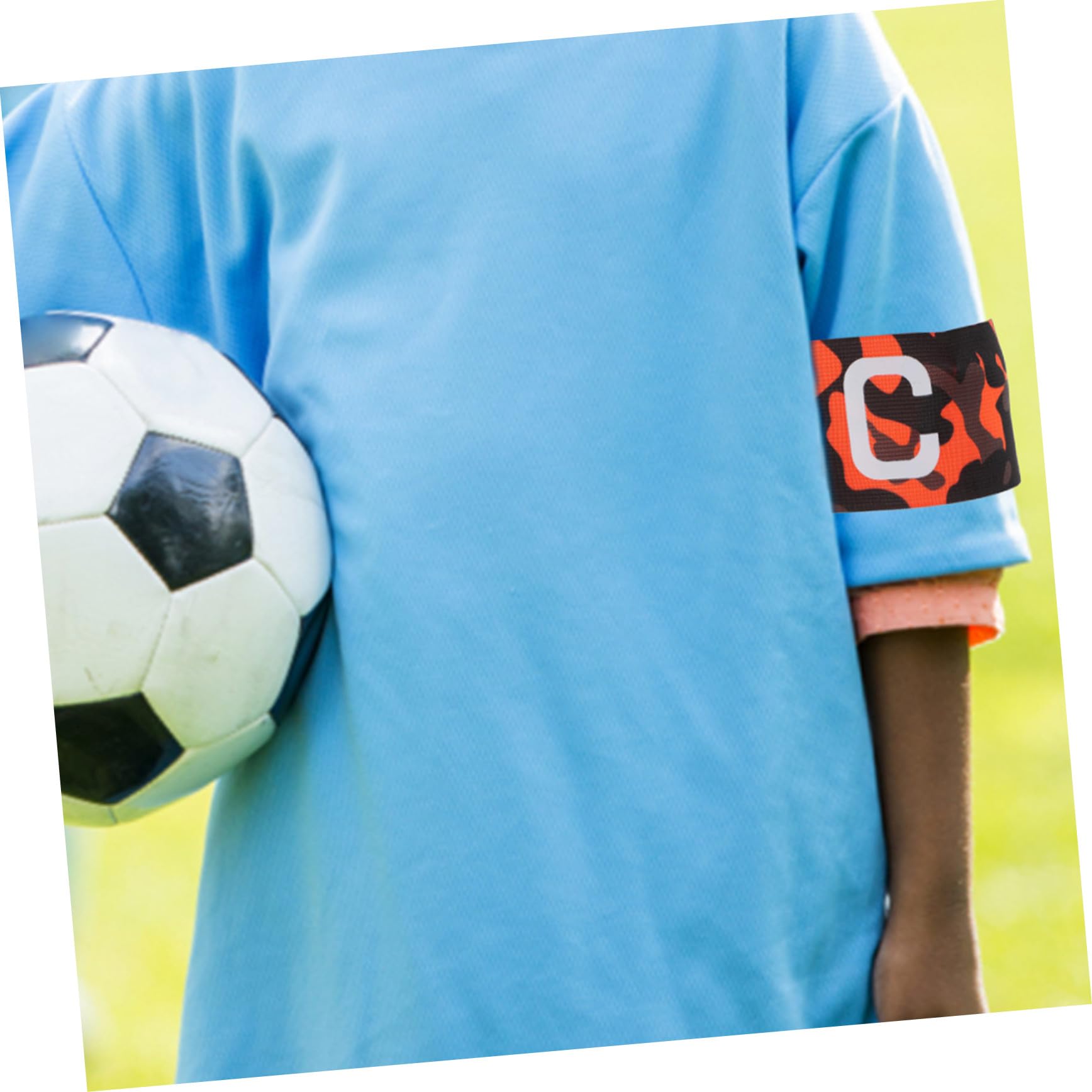 ifundom Fasce Braccio per Calcio Regolabili Alta Elasticità Fasce per Partite Calcio Camouflage