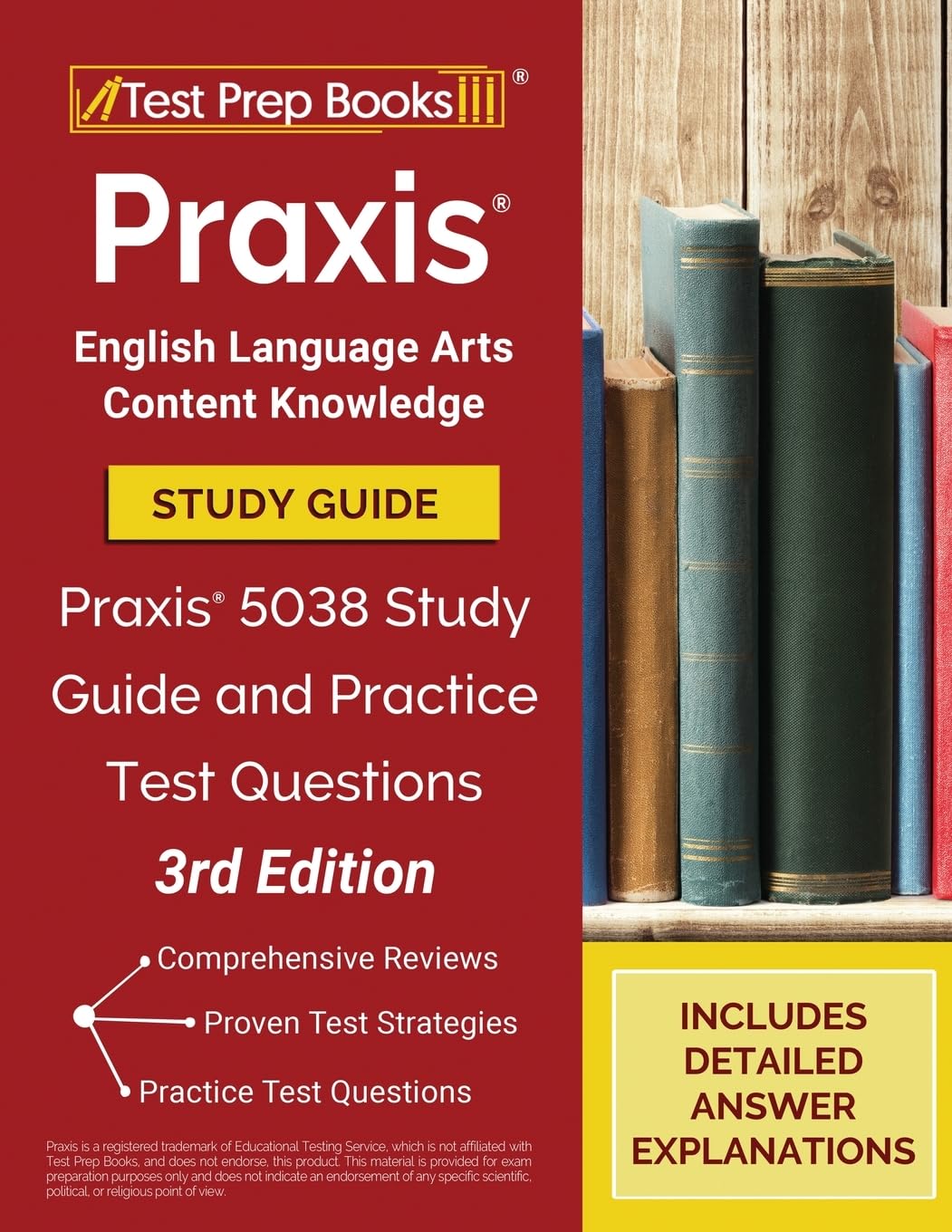 Amazon | Praxis English Language Arts Content Knowledge Study