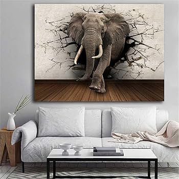 T*A様 Beyond the fun｜象 動物画 イラスト 抽象画 絵画 ドロ T*A様 Beyond the fun｜象 動物画 イラスト 抽象画 絵画 ドロ