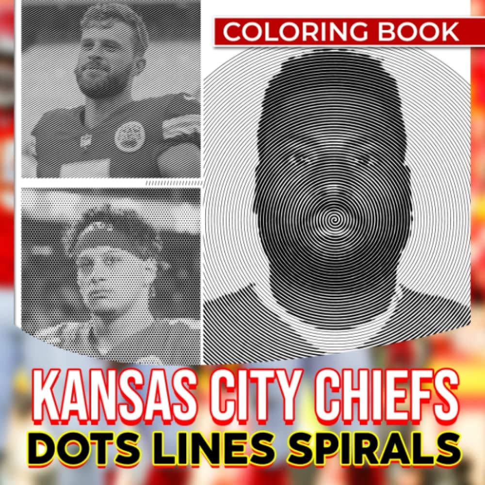 New Winner 2023 Dots Lines Spirals Coloring Book: Professional American Football Team Spiral Book Drawing Line | Gifts for Teens, Boys, Men, or Lovers ... Creativity | Stress Relief on Any Occasion
