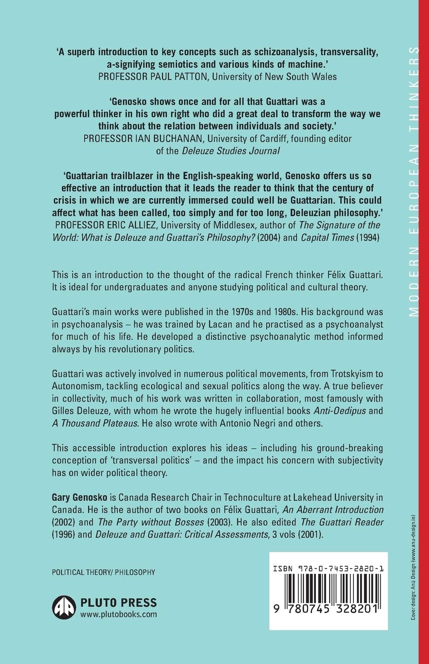 Felix Guattari: A Critical Introduction