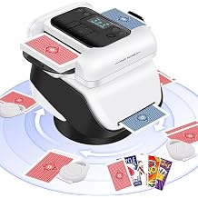 Automatic Card Shuffler and Dealer, 1-2 Decks Support 12 Players