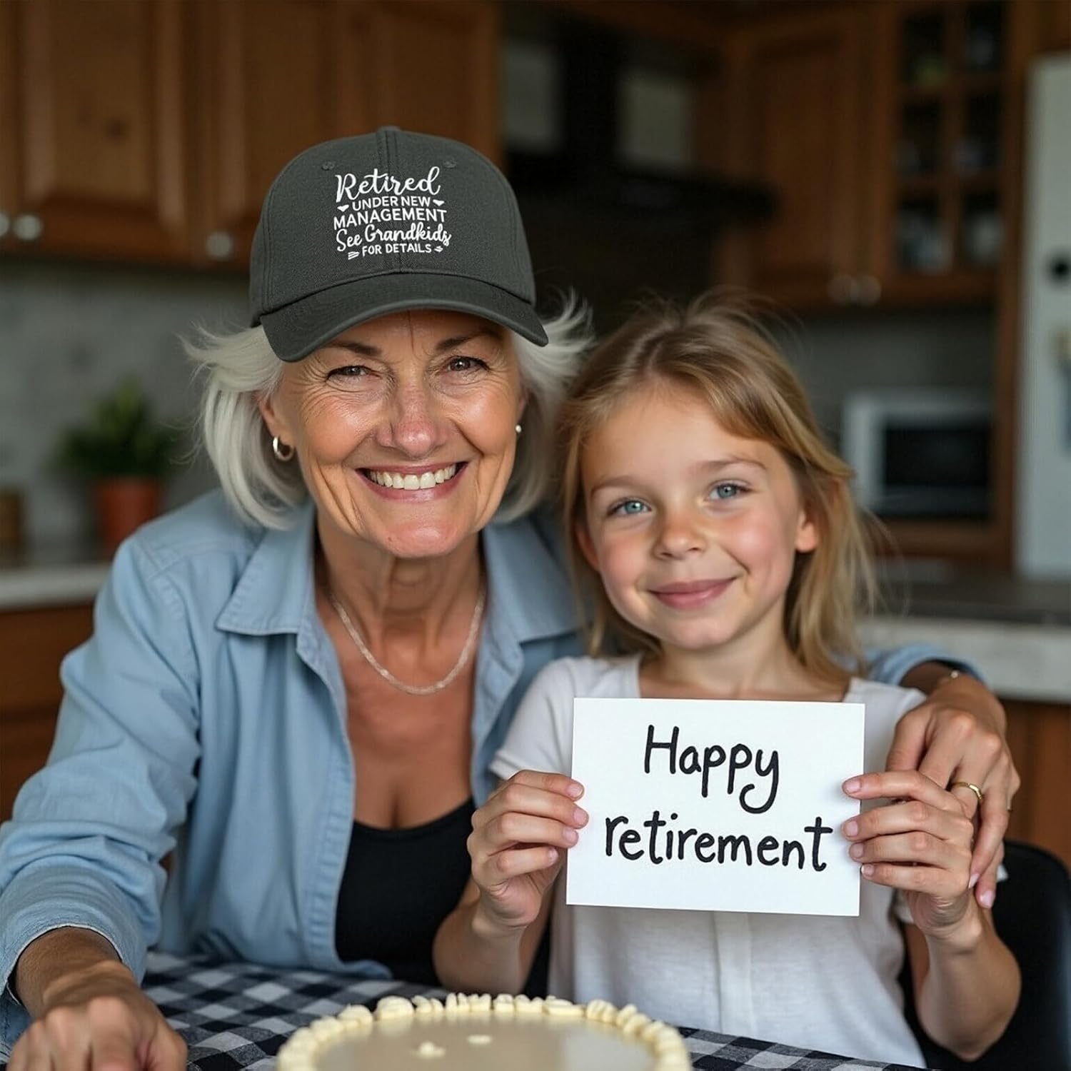 Retirement Gift for Woman, Retirement Hats for Women Mom Wife Grandma, Adjustable Embroidered Retired Caps - Image 3