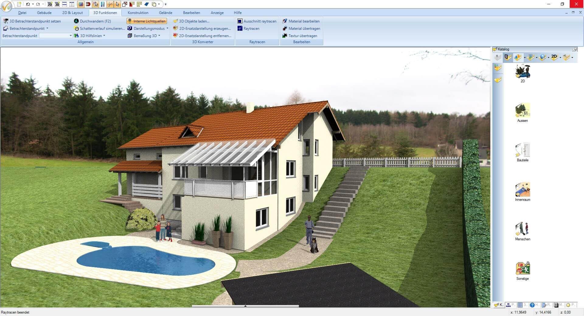 Ashampoo 3D CAD Professional 14 – Professionelle 2D/3D-CAD-Planung für Architektur, Konstruktion & Design mit realistischer Visualisierung | 1 Gerät | 1 Benutzer | PC Aktivierungscode per Product Key