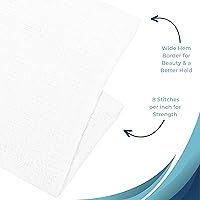 Vista 7 de Looperry Trapos de tela de toalla blanca (paquete de 60 unidades, a granel) de 13 x 13 pulgadas, paño de limpieza multiusos para limpieza