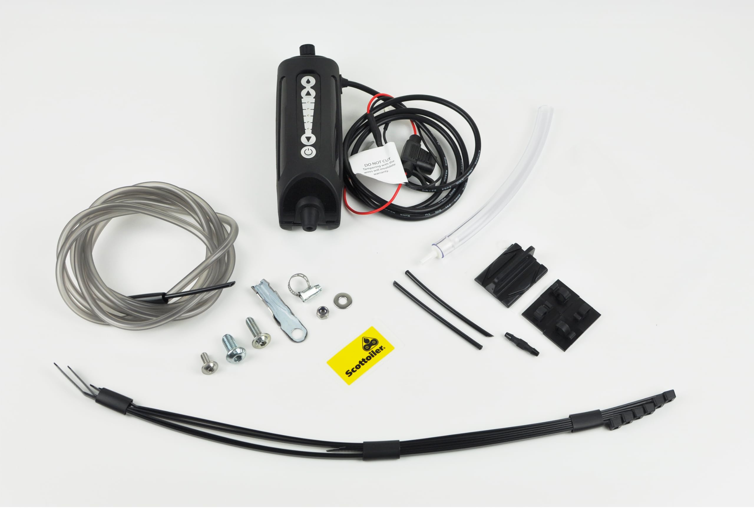 Scottoiler xSystem 3.0+ Elektronischer Kettenöler Bluetooth-App-Steuerung All Climate Biologisch abbaubares Scottoil Grün
