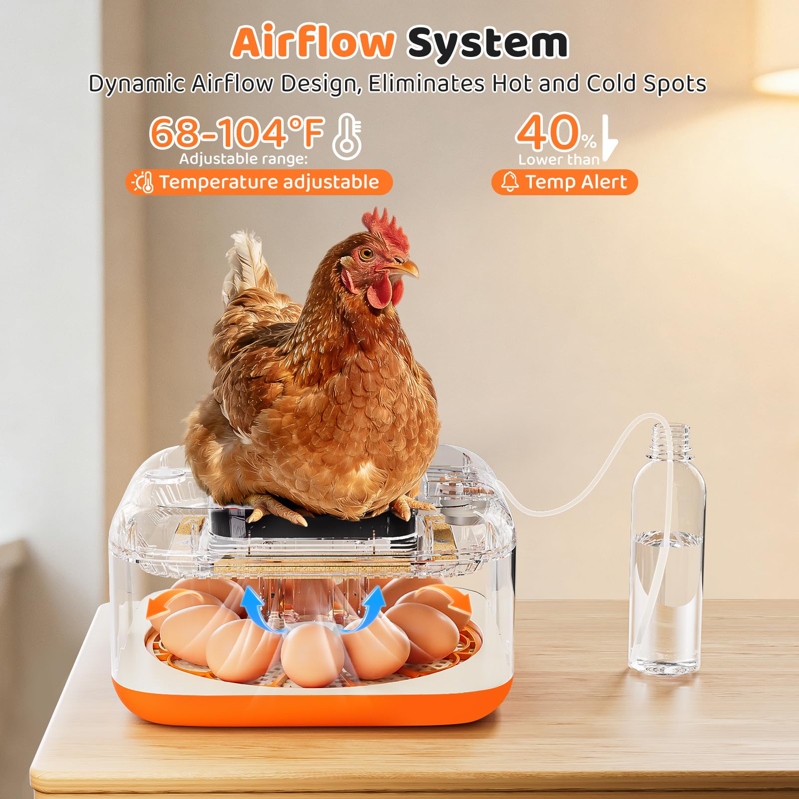 Amazon.co.jp: 孵化卵用インキュベーター 自動卵インキュベーター 温度
