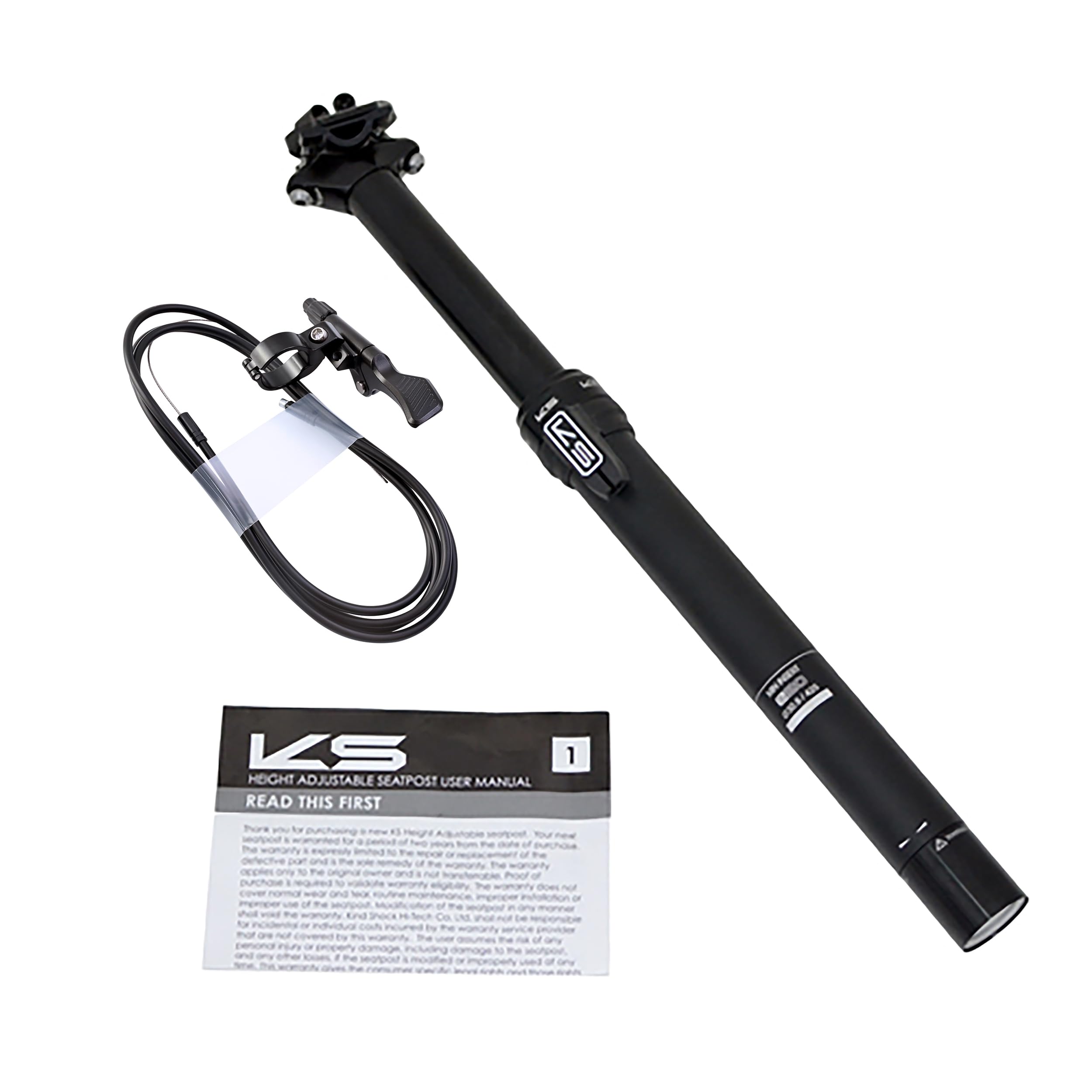 Kind Shock KS E20 Φ30.9 125mmドロッパーシートポスト Kind Shock KS E20 Φ30.9 125mmドロッパーシートポスト Kind Shock KS