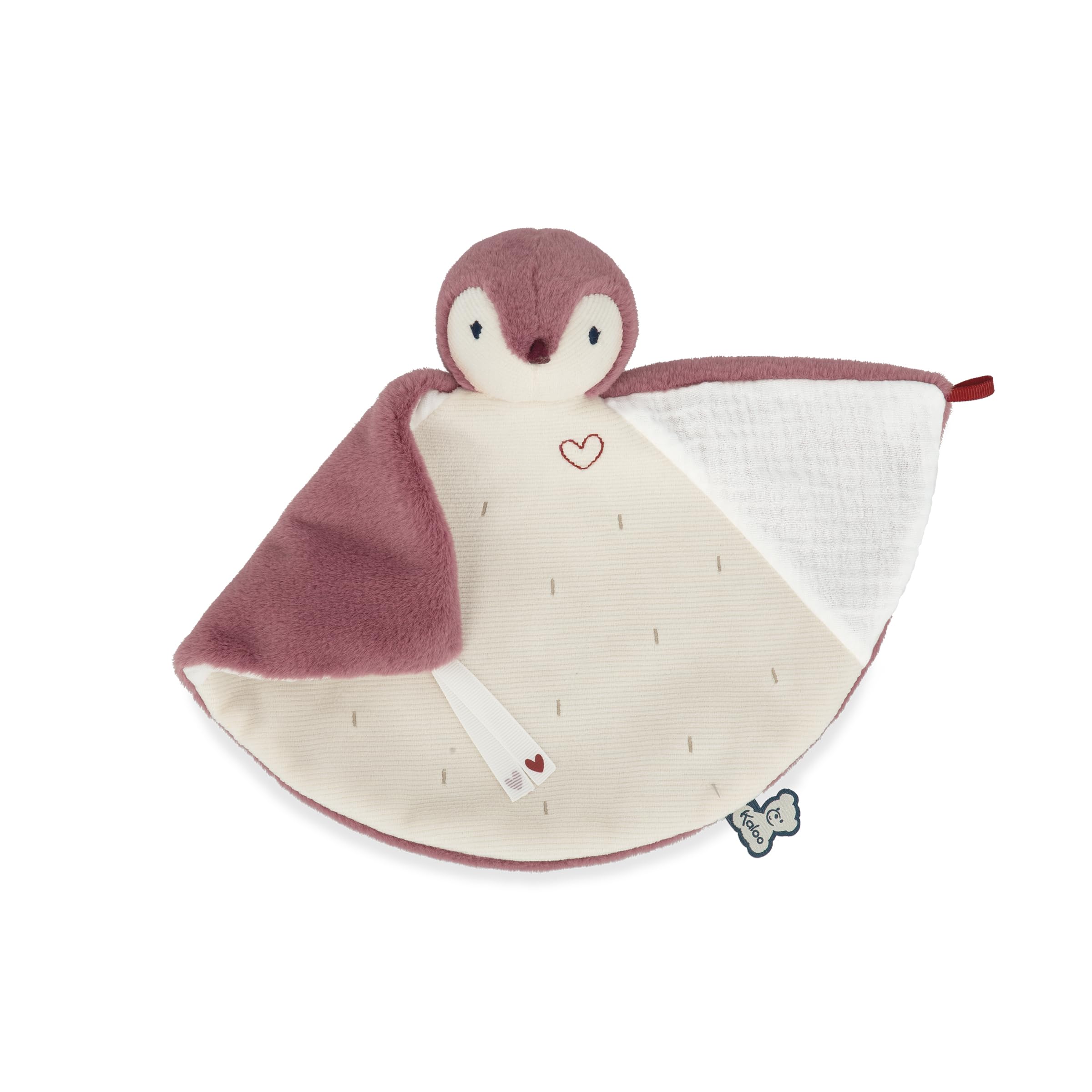 KALOO - Complices - Doudou Pinguino Rosa - Trattiene Gli Odori - 23 cm - dalla Nascita, K212007