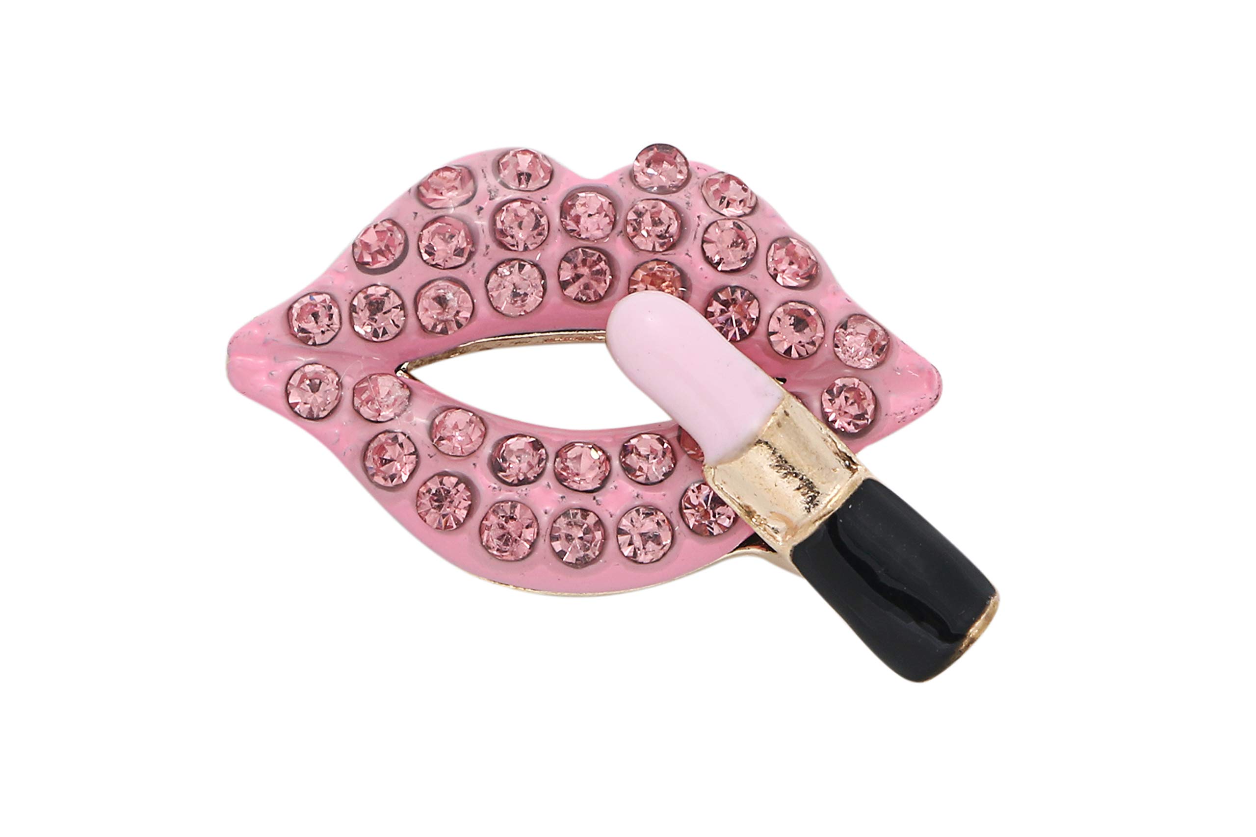 Amazon | 【ハンドメイド素材店】(4個) ラインストーン付き口紅 LIP 