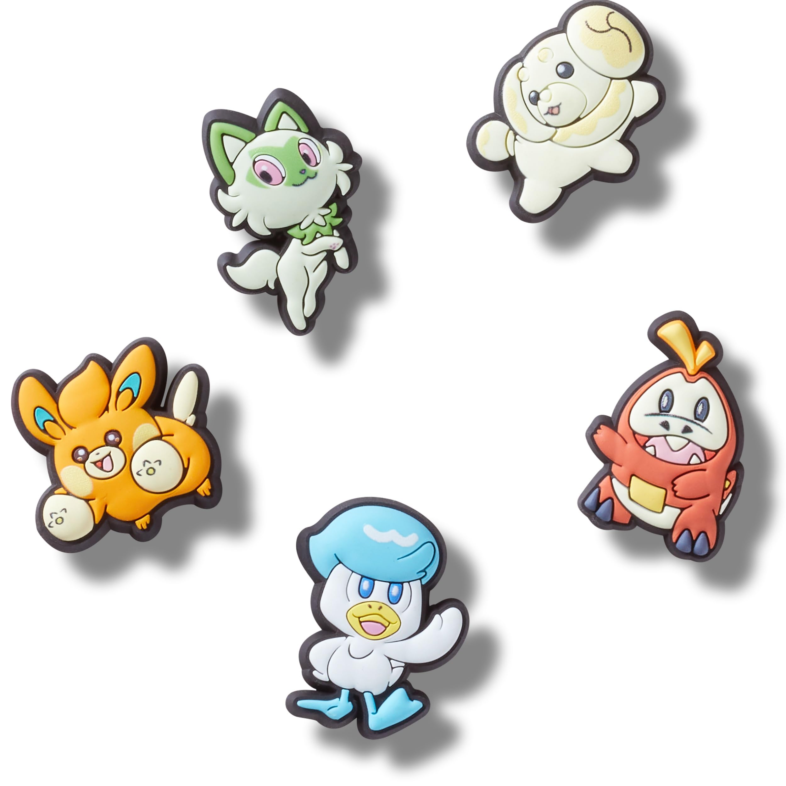 Crocs Jibbitz Pokémon zawieszki do butów, Paldea, 5-Pack