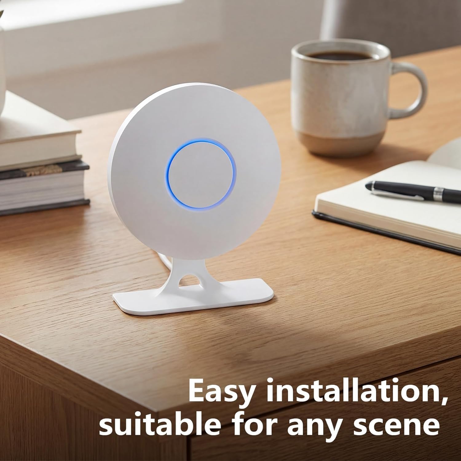 Mounting Bracket Compatible with Ubiquiti U7 Pro Access Point – Network Desktop Stand, Stable Support, Easy Installation