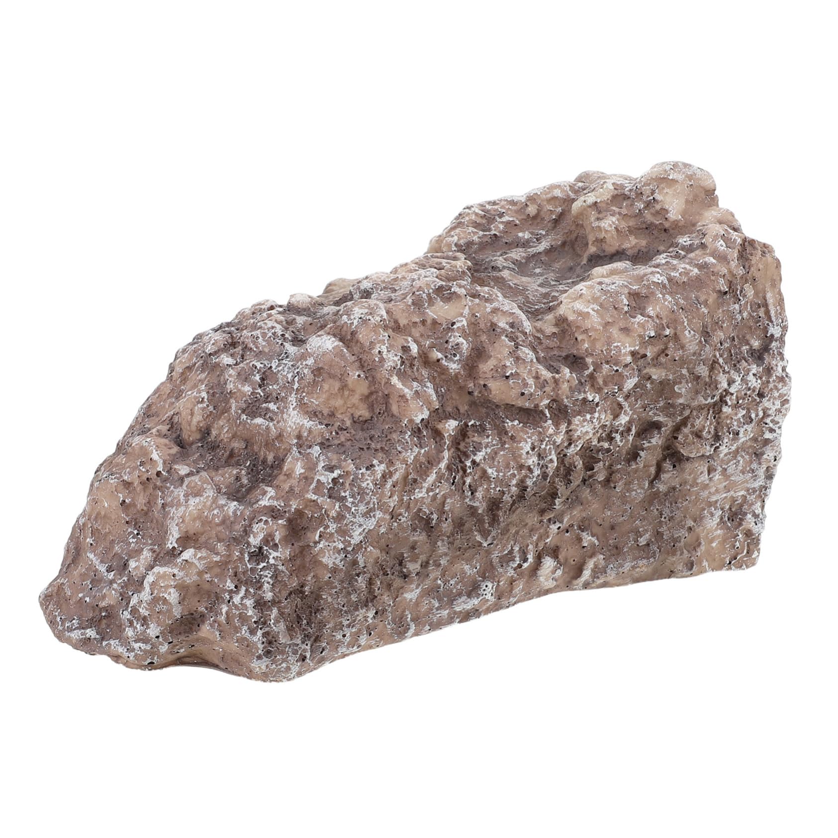 Reptile Rock Hideout Abri Sûr et Naturel pour Gecko Léopard Tortue Lézard Amphibien Petits Animaux