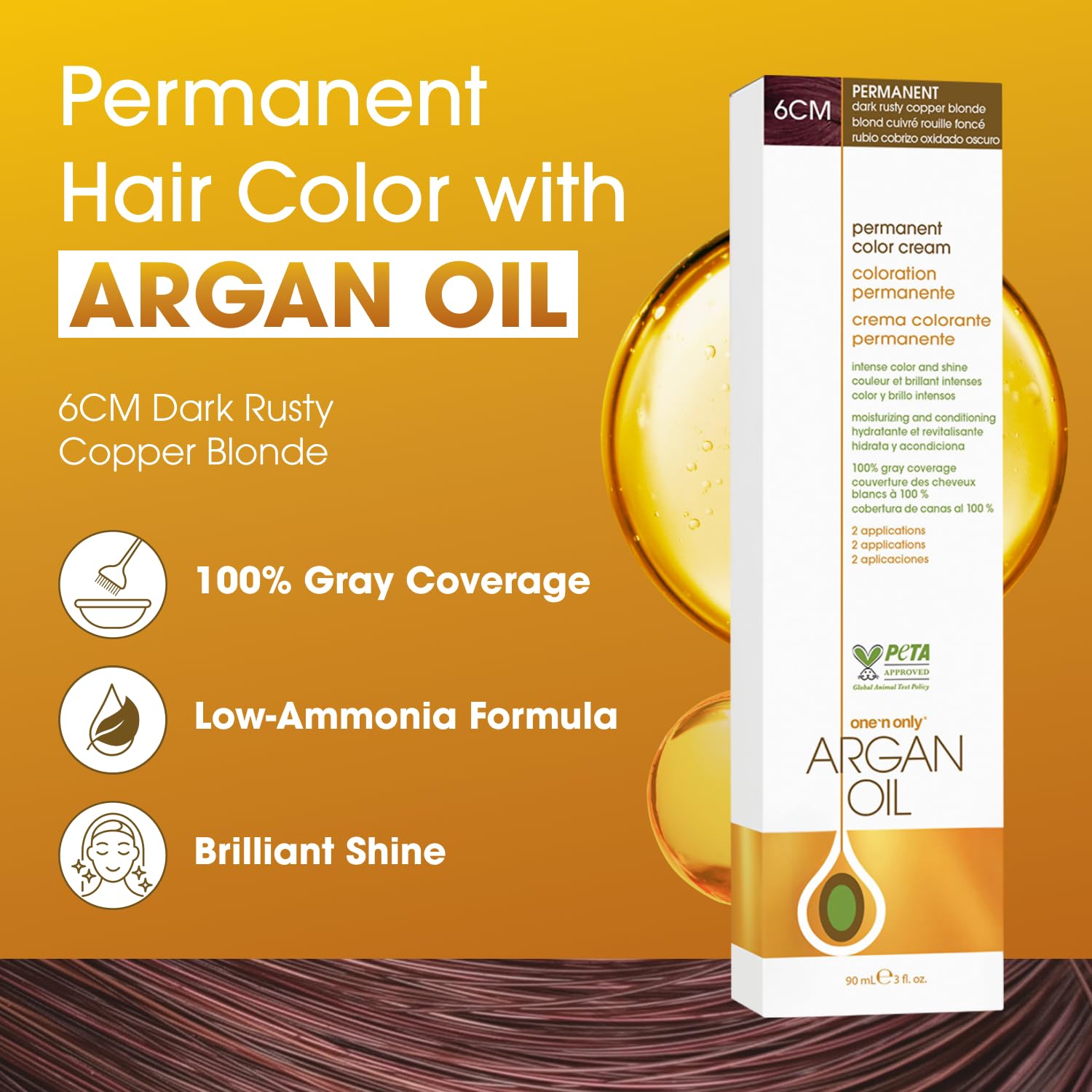 one 'n only N' Permanent Hair Color - Permanent Hair Dye Made with
