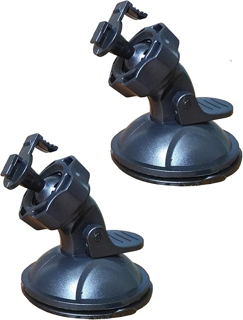 Dash Cam Mount Compatible with APEMAN Dashcam, AUKEY Roav Dash Cam, Suction Cup Easy to Install, Replacement Screen Mount Strong Suction Power and Removeable 2 Pcs