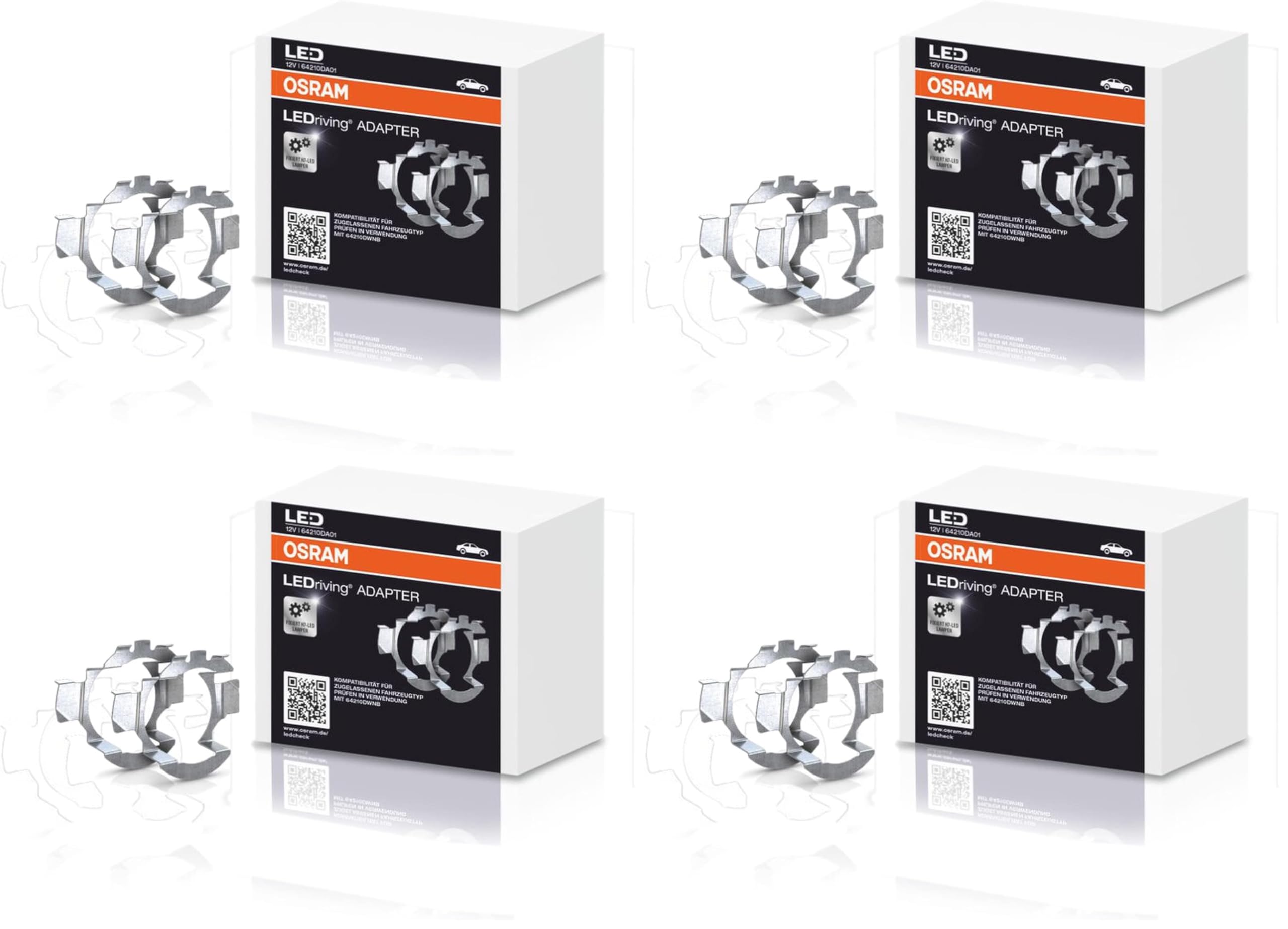 OSRAM 64210DA01 Portalámparas faro principal (Paquete de 4)