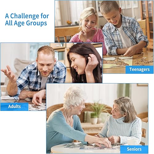 Miniatura 5 de Rompecabezas de 1000 piezas para adultos, rompecabezas de diosa de las cuatro estaciones, rompecabezas de 1000 piezas para adultos, rompecabezas