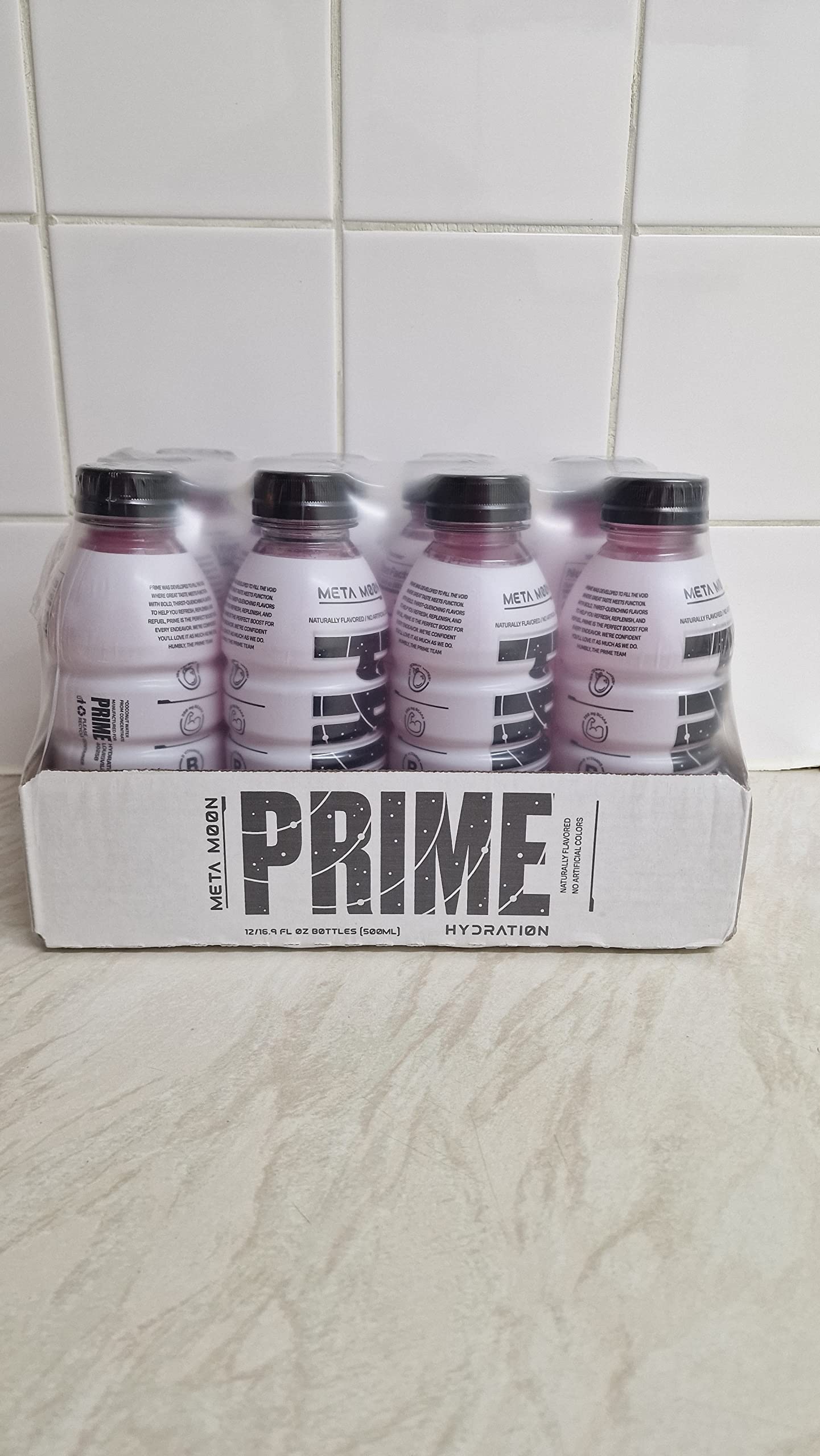 Prime hydration Meta Moon New KSI x Logan Paul Flavour (12 pack) 16.9