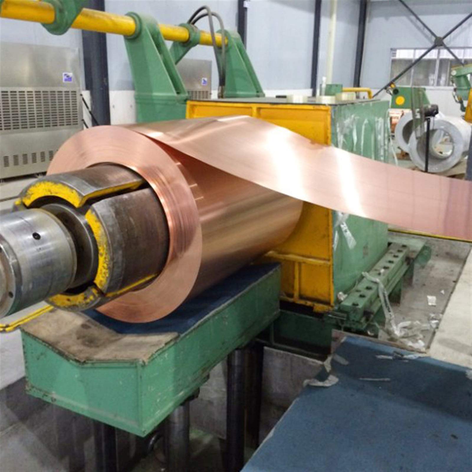 Kupferblech Rol Metallfolienplatte 1 Stück 99,9% reines lila Kupferfolienstreifen, 20–50 x 1000 x 0,1–0,3 mm, Industrie-Hardware-Material(W50*L1000,*T0.1)