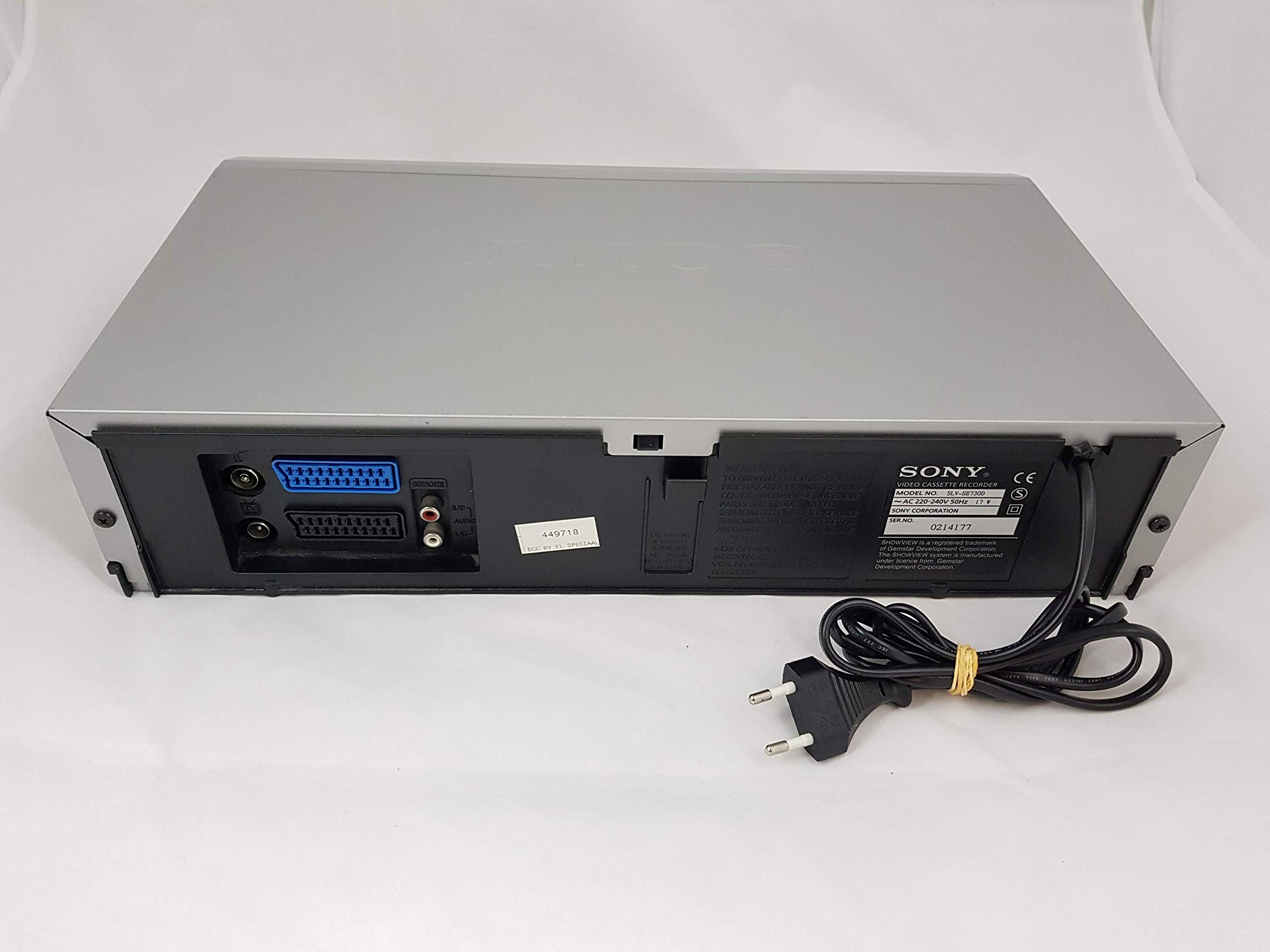 Sony SLV-SE730DS VHS Videoregistratore silber